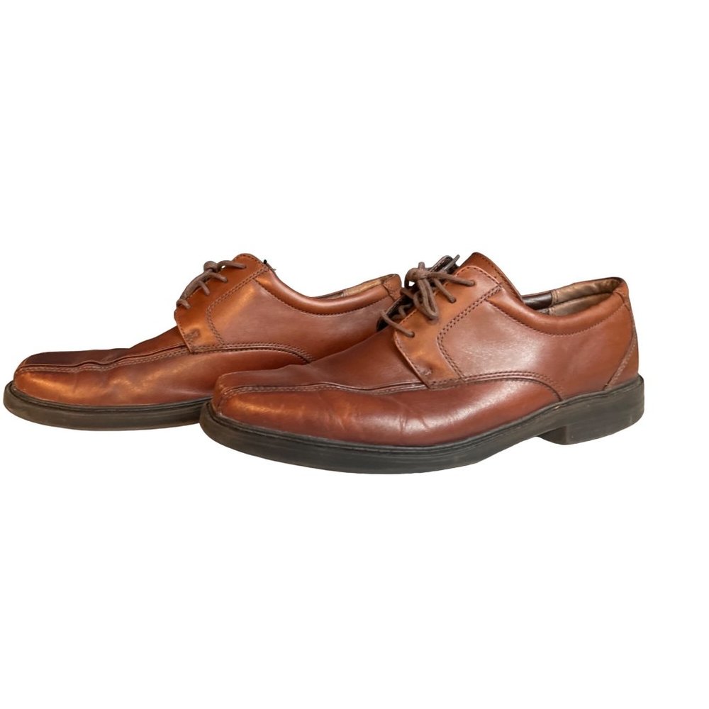Bostonian Men Shoes Brown Leather Size 11 - Picture 1 of 9